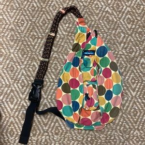 Kavu polka dot crossbody bag - lots of life left!